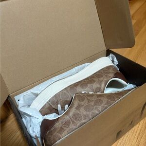 Brown Coach Sneakers